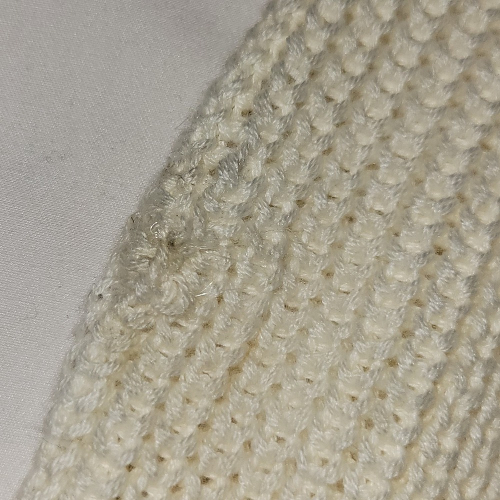 Lane Bryant Sweater Size 14/16 Ivory Pull Over Long Sleeve Round Neck Sequin NWT - Picture 5 of 5
